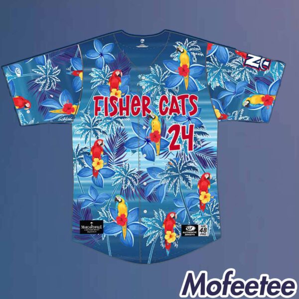 Fisher Cats Replica Margaritaville Jersey 2024 Giveaway