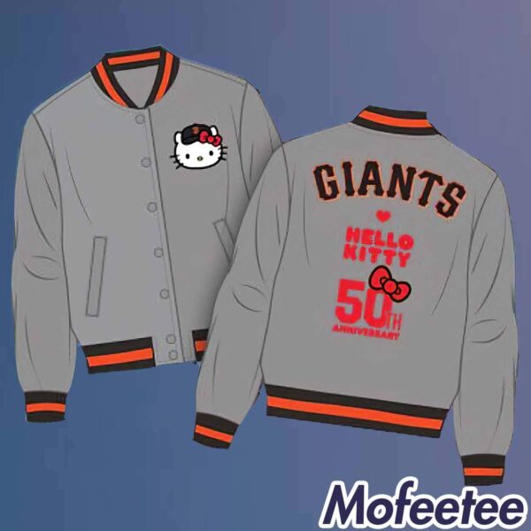 Giants Hello Kitty Bomber Jacket 2024 Giveaway