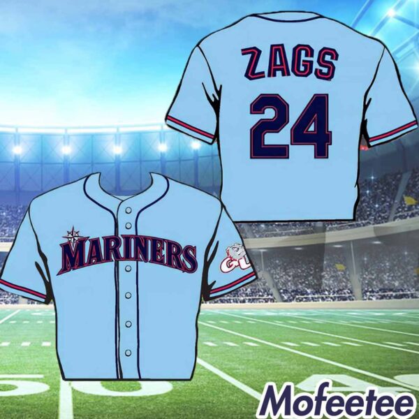 Gonzaga Mariners Jersey 2024 Giveaway