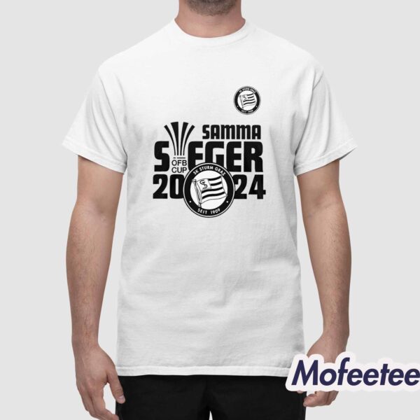 Graz Samma Sieger 2024 Cup Finale Tour Shirt