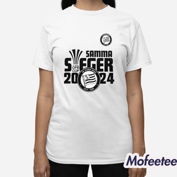 Graz Samma Sieger 2024 Cup Finale Tour Shirt