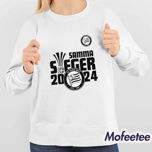 Graz Samma Sieger 2024 Cup Finale Tour Shirt