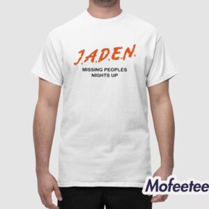 Jaden Missing Peoples Nights Up Shirt 1