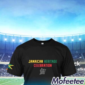 Jamaican Heritage Marlins Shirt 2024 Giveaway 1
