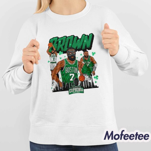 Jaylen Brown Celtics Planet Euphoria Shirt