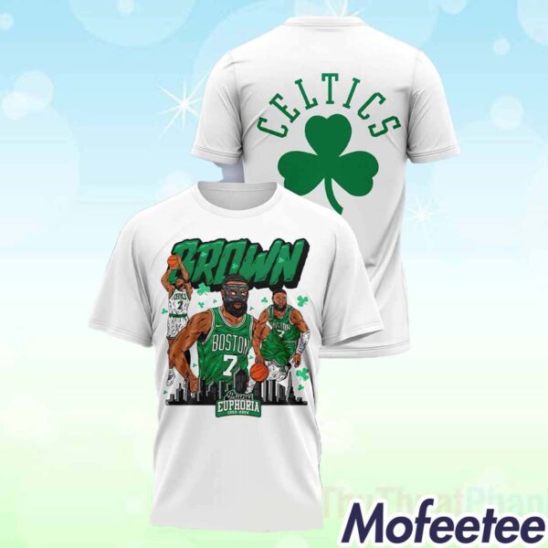 Jaylen Brown Celtics Planet Euphoria Shirt Hoodie