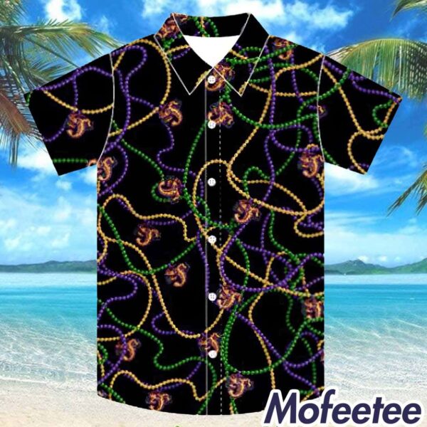 Jumbo Shrimp Mardi Gras Hawaiian Shirt 2024 Giveaway