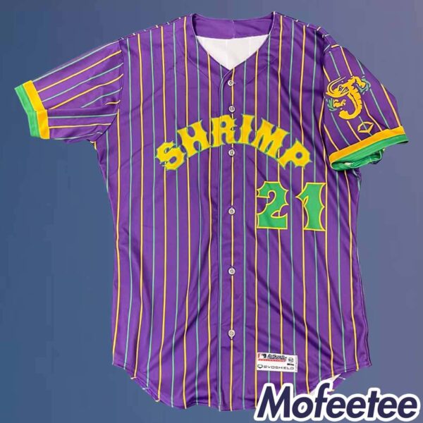 Jumbo Shrimp Mardi Gras Jersey 2024 Giveaway