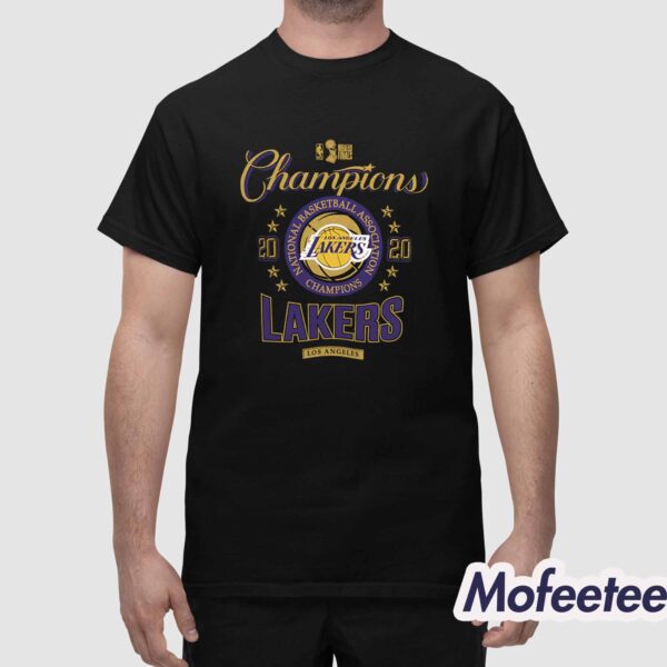 Lakers National Basketball Association Champions 2020 Shirt