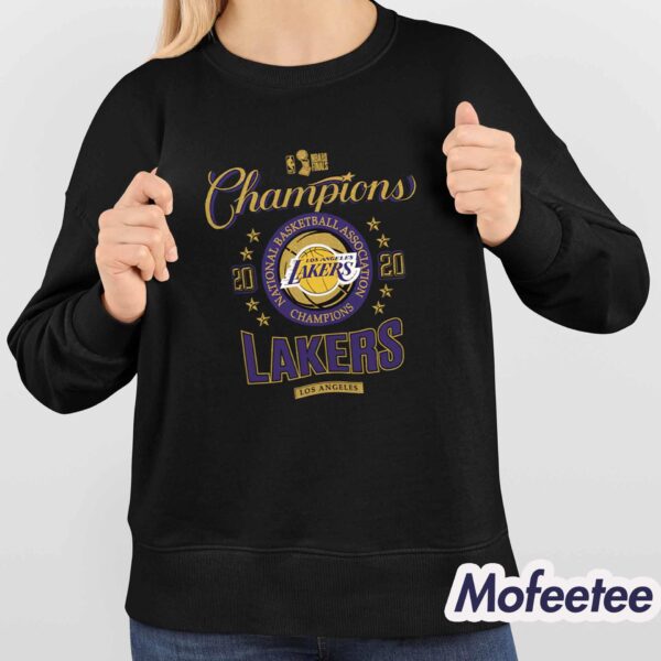 Lakers National Basketball Association Champions 2020 Shirt