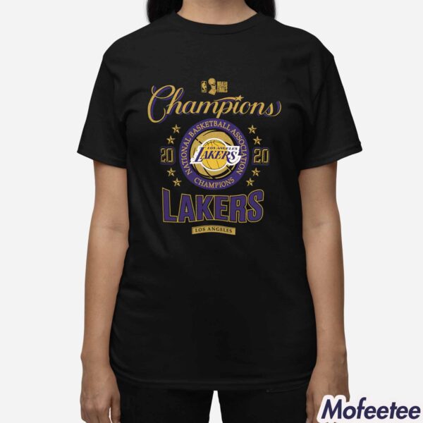 Lakers National Basketball Association Champions 2020 Shirt