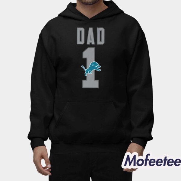Lions Number 1 Dad Shirt Father’s Day 2024