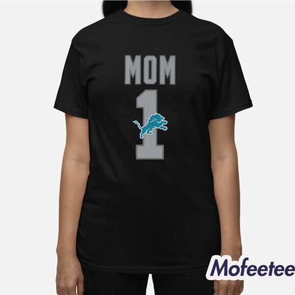 Lions Number 1 Mom Shirt Mother’s Day 2024