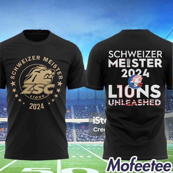 Lions Schweizer Meister 2024 L10ns Unleashed Shirt
