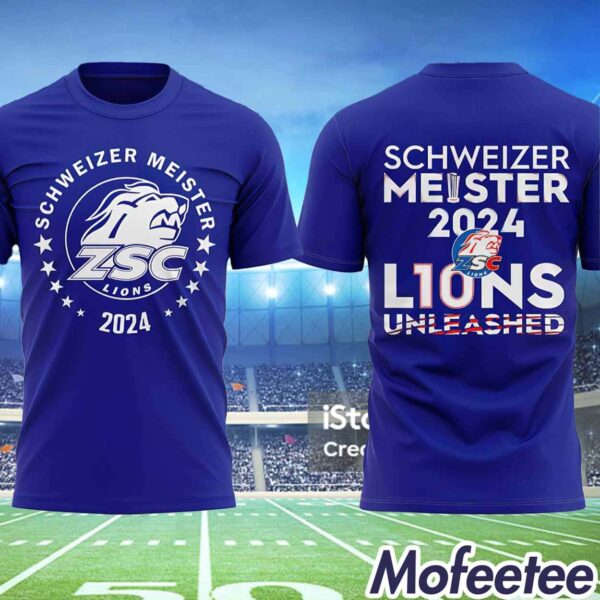 Lions Schweizer Meister 2024 L10ns Unleashed Shirt