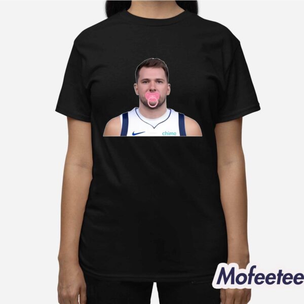 Luka Doncic With Soft Bodied Baby Shirt