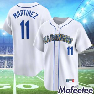 Mariners Edgar Martinez Throwback Cooperstown Jersey 1