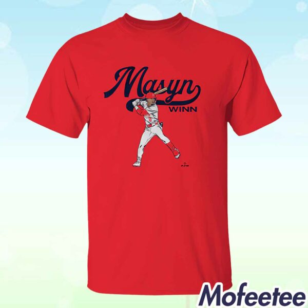 Masyn Winn Slugger Swing Shirt