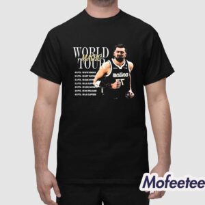 Mavericks Luka Doncic 77 Magic World Tour Shirt 1