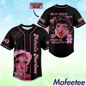 Melanie Martinez Is It True That Pain Is Beauty Custom Baseball Jersey 1