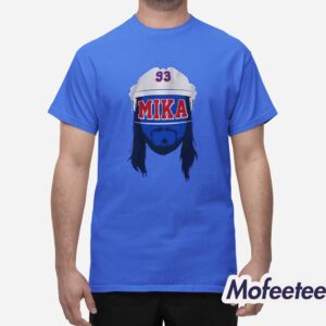 Mika Zibanejad Blank Face Shirt 1