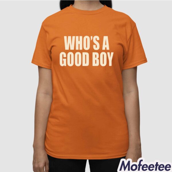 Moxi Mimi Who’s A Good Boy Shirt