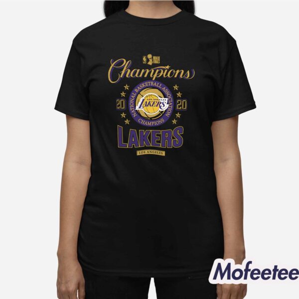 National Basketball Association Champions 2020 Lakers Shirt