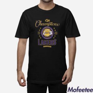 National Basketball Association Champions 2020 Lakers Shirt 2