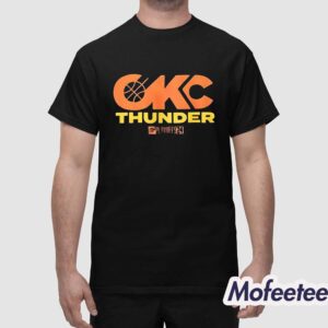 OKC Thunder Playoffs 24 Shirt 1