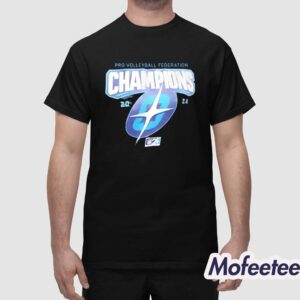 Omaha Supernovas Pro Volleyball Federation Championship 2024 Shirt 1