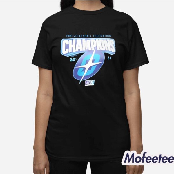 Omaha Supernovas Pro Volleyball Federation Championship 2024 Shirt