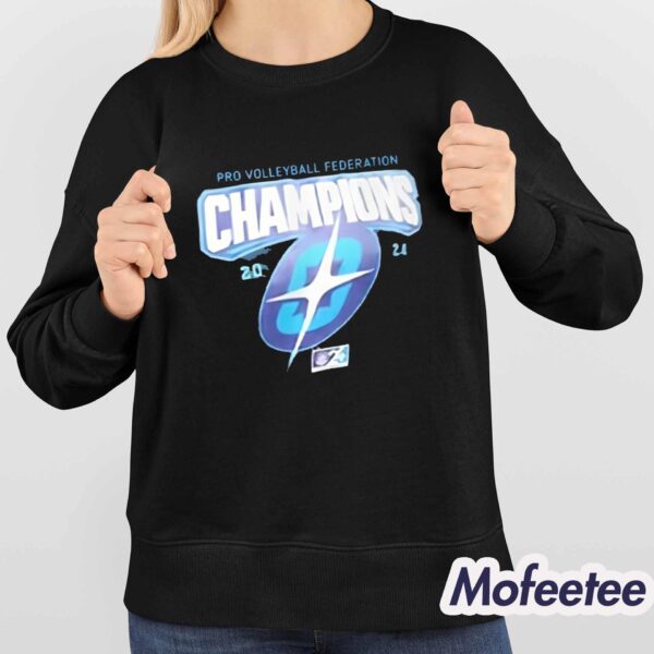 Omaha Supernovas Pro Volleyball Federation Championship 2024 Shirt