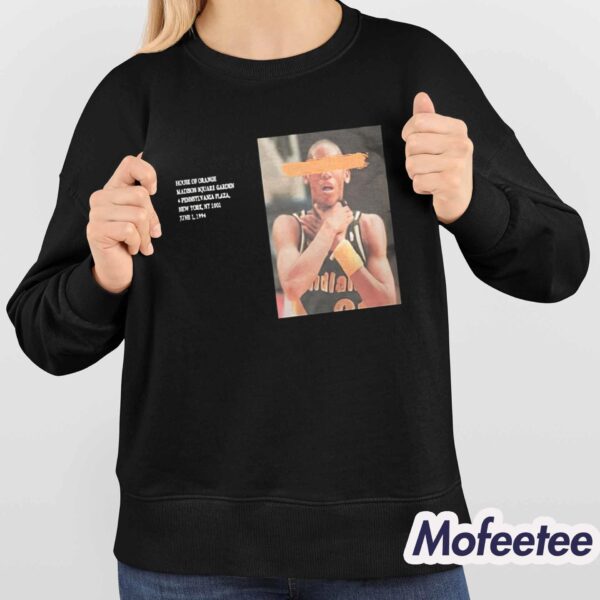 Reggie Miller Choke Shirt