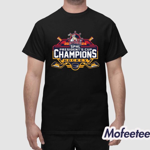 Rivermen 2024 President’s Cup Champions Hockey Shirt