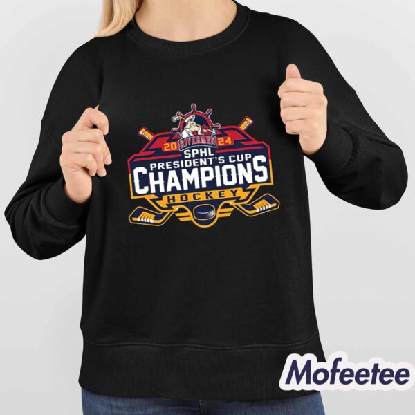 Rivermen 2024 President’s Cup Champions Hockey Shirt