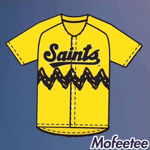 Saints Peanuts Replica Jersey 2024 Giveaway