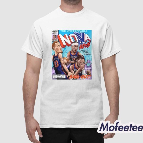 Sam Moril The Unstoppable Nova Boys Jalen Josh Donte Ball Out Shirt