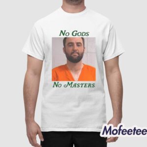 Scottie Scheffler No Gods No Masters Shirt 1