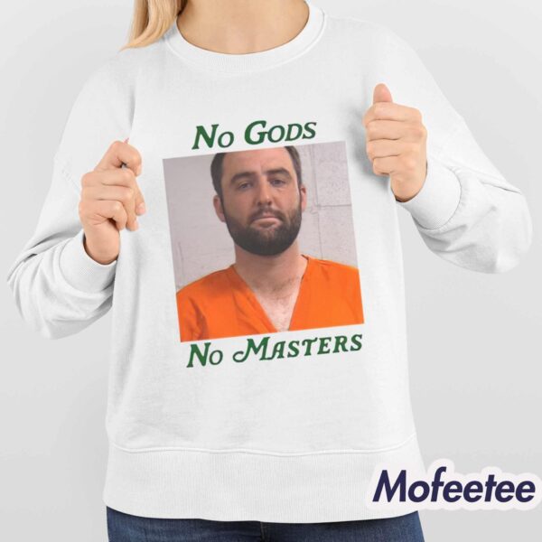 Scottie Scheffler No Gods No Masters Shirt