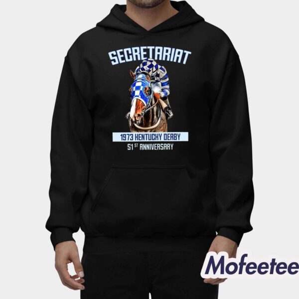 Secretariat 1973 Kentucky Derby 51st Anniversary Shirt