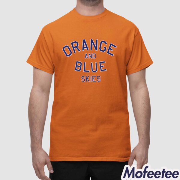 Spike Orange And Blue Skies Breathable Shirt