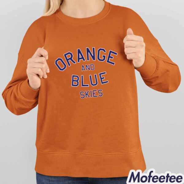 Spike Orange And Blue Skies Breathable Shirt