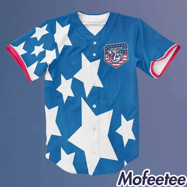 Stripers Patriotic Replica Jersey 2024 Giveaway