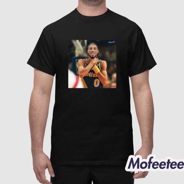 Tyrese Haliburton Choke Like Reggie Miller Shirt