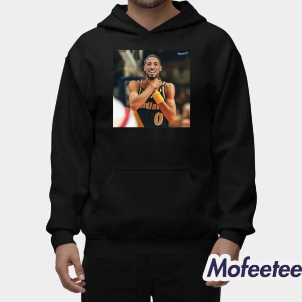 Tyrese Haliburton Choke Like Reggie Miller Shirt