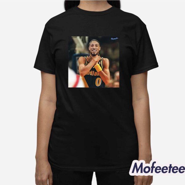 Tyrese Haliburton Choke Like Reggie Miller Shirt