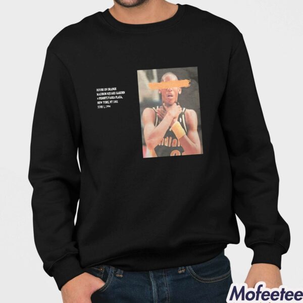 Tyrese Haliburton Reggie Miller Choke Hoodie