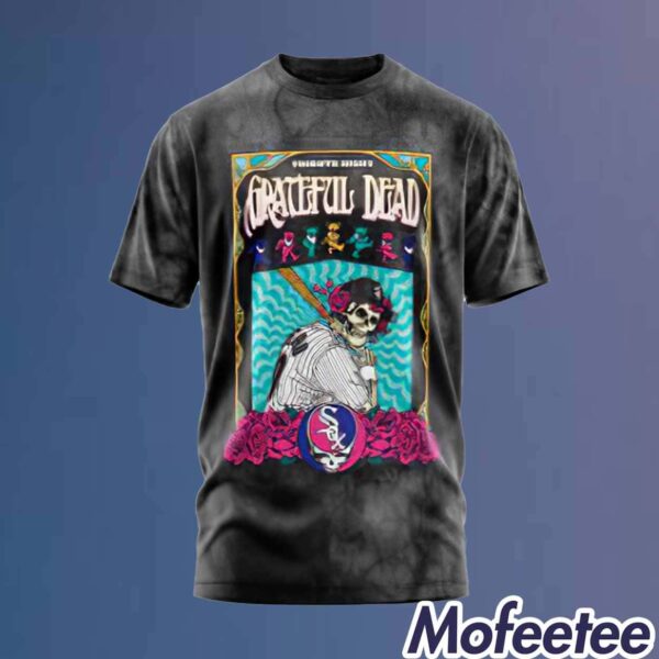 White Sox Grateful Dead Night Shirt 2024 Giveaway