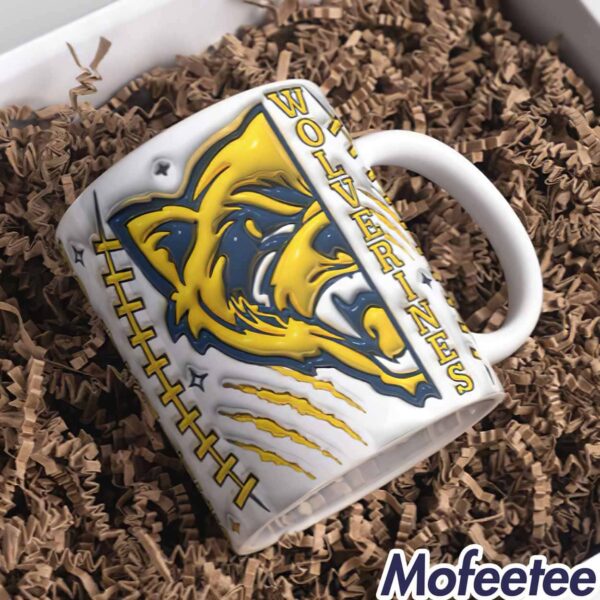 Wolverines Inflated Mug