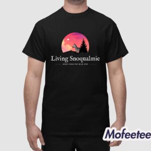 Zebra Living Snoqualmie News From The Wild Side Shirt 1